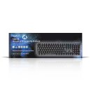 Beleuchtete Gaming Tastatur mechanisch RGB LED Beleuchtung Keyboard