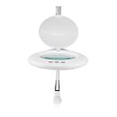 LED Lupenleuchte | Linsenstärke: 3 Dioptrien | 6500 K | 10 W | 660 lm | Weiss