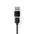 USB-C Headset Type Typ C Kopfhörer + Mikrofon Smartphone Laptop Tablet