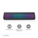 TWS Bluetooth Stereo Lautsprecher Box RGB Beleuchtung Smartphone