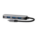 USB-C USB-HUB 3.2 5 Gbit/s 4 Ports 4-fach Verteiler Weiche Splitter