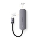USB-C USB-HUB 3.2 5 Gbit/s 4 Ports 4-fach Verteiler Weiche Splitter