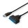 USB 3.2 Gen1 | 2.5 " | SATA 22 polig pol l, ll, lll Festplatten-Adapter SSD HDD