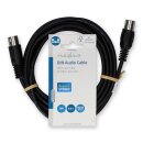 Audio-Kabel DIN 5-Pin Stecker 5 pol polig Male männlich 3m 3 Meter
