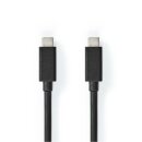 Kabel | USB 3.2 Gen 2x2 | USB-C Stecker | 100 W | 4K@60Hz | 20 Gbps | 2m