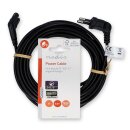 5m Euro Netzkabel Stromkabel Winkelstecker IEC-320-C7 5 Meter Strom