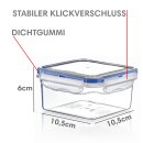 300ml Frischhaltedose Aufbewahrungsdose Klick System luftdicht