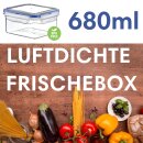 680ml Frischhaltedose Aufbewahrungsdose Klick System Dose Box