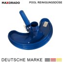 Pooldüse Bodendüse blau für Intex Bestway Pool Reinigung Bürste Poolsauger