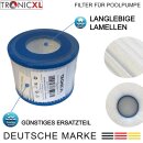 Filter Pool für Bestway Größe VI (6) Lay-Z-Spa 60311 58323 Filterkartuschen 58239-6