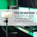 210cm Stativ Ständer für Apple iPhone Smartphone Handy Samsung Galaxy