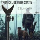 210cm Stativ + Kugelkopf für Gewehr / Objektiv Auflage Ablage Schießstock Zielstock