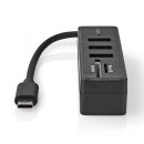 USB-C Hub Kartenlesegerät Cardreader Weiche USB-A 3.2 Gen 1 PC Laptop Notebook