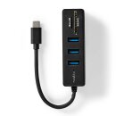 USB-C Hub Kartenlesegerät Cardreader Weiche USB-A 3.2 Gen 1 PC Laptop Notebook