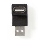 USB 2.0 Adapter Winkel Winkelstecker abgewinkelt 90°...