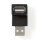 USB 2.0 Adapter Winkel Winkelstecker abgewinkelt 90° USB A Stecker Buchse abgewinkelt