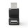 USB 2.0 Adapter Winkel Winkelstecker abgewinkelt 90° USB A Stecker Buchse abgewinkelt