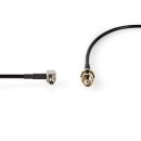 Kurzes Adapter Kabel SMA-Buchse | TS9 0,2m Router Pigtail abgwinkelt Winkelstecker Winkel