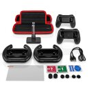 Zubehör Set für Nintendo Switch OLED Spielkonsole Controller Ladestation