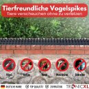 1x GRAU Taubenspikes Taubenabwehr Vogelabwehr Spikes...