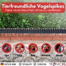 10 Stück 50cm = 5m Taubenspikes Schutz Streifen...