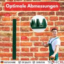 10x GRÜN Taubenspikes Taubenabwehr Vogelabwehr Spikes Vogelschutz hoch 50cm lang Katzenabwehr Stachel