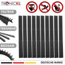 10x schwarz Taubenspikes Taubenabwehr Vogelabwehr Spikes...