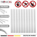 20x weiss Taubenspikes = 10m Taubenabwehr Vogelabwehr Spikes Vogelschutz hoch 50cm lang Katzenabwehr Stachel #1