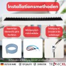 20x BRAUN Taubenstreifen 50cm = 10m Taubenspikes Vogelabwehr Vogel Abwehr Spikes
