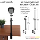 Klemm-Stativ + Adapter für Blink Outdoor Kamera XT XT1 XT2 1/4" Halterung Camera