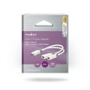 60W USB-C Adapter Stecker + Buchse + 3,5mm Klinke AUX Kabel Ladekabel Smartphone Kopfhörer