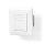 Netzwerk-Wanddose | Unterputz | 2-Port port(s) | CAT7 | Gerade | Buchse | Vergoldet | PVC | Elfenbein | Box