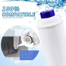 2 Stück Ionen Ersatzfilter für Delonghi DLSC002 ECAM ESAM ETAN SER3017 Filter Wasserfilter (2)