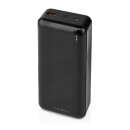 powerbank | 32000 mAh | 2.4 / 3.0 / 3.25 A | Anzahl der Ausgänge: 2 | Ausgangsanschluss: 1x USB-A / 1x USB-C™ | Eingangsverbindung: 1x Micro USB / 1x USB-C™ | PD3.0 45W / PD3.0 65W | Lithium-Polymer