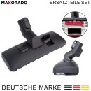 Kombidüse + Rohr + Handgriff + Schlauch + Düsen + 2 HEPA Filter Ersatzteile Set Zubehör kompatibel mit Miele C2 Complete C3 S8 S8340 S8430 S8520 S8530 S8710