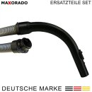 Kombidüse + Rohr + Handgriff + Schlauch + Düsen + 2 HEPA Filter Ersatzteile Set Zubehör kompatibel mit Miele C2 Complete C3 S8 S8340 S8430 S8520 S8530 S8710