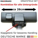 Premium Düse mit Rollen + Rohr + Handgriff + Schlauch kompatibel mit Miele Complete C3 S8 S8340 S8430 S8380 S8370 7863554 7863555 Bodendüse Düse Griff Teleskoprohr Staubsauger