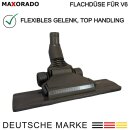 Flachdüse für Dyson V6 Flat Out Head Bodendüse Staubsauger flach Düse