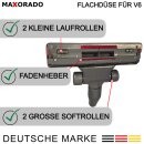 Flachdüse für Dyson V6 Flat Out Head Bodendüse Staubsauger flach Düse