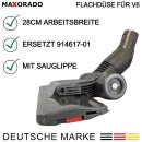 Flachdüse für Dyson V6 Flat Out Head Bodendüse Staubsauger flach Düse