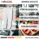 100 x Grösse XL Einweg Überzieh Hose Vlies Einweghose Produktion