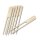 200 x 13,5cm Doppelspieße Fingerfood Spieße Catering Bambus Grill Cocktail Party Käse Picker Sticks Bambusspieß