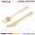 100 x Einweg Gabel + Messer Einwegbesteck Geschirr Besteck Holzmesser Camping Grillen BBQ