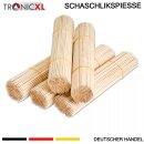 20.000 x Holzspieß 200x3,8mm Schaschlikspieße Holzspiesse Grillspieße Spiesse Birke