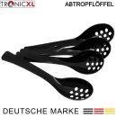 6 Stück Abtropflöffel Schaumlöffel Löffel Löffelsieb Schaumkelle Abseihlöffel