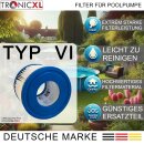 2x Filter Pool für Bestway Größe VI (6) Lay-Z-Spa 60311 58323 Filterkartuschen 58239