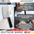 3 Stück 260mm Gehacktesmesser Ladentheke für Hackfleisch Frischkäse Messer