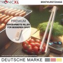 20 Stück Grillzange 32cm Bratwurstzange Grillen Grill Zange BBQ Posten