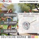 2 Stück BBQ Bratenthermometer Grillthermometer Thermometer Einstich Einstichthermometer