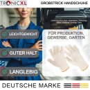 120 Paar Grobstrick Arbeitshandschuhe Fleischer Metzger Mechaniker Werkstatt Handschuhe Stoffhandschuhe Baumwolle